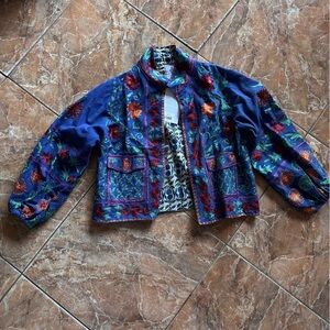Sue Sartor floral Embroidered Jacket